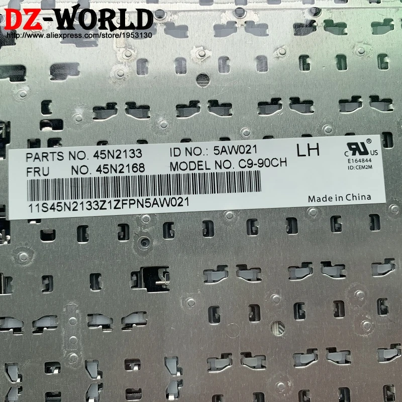 Швейцарская клавиатура SWS CH для Lenovo Thinkpad T410 T420 X220 X220i T410S T420S T510 T520 W510 W520 Teclado 45N2168