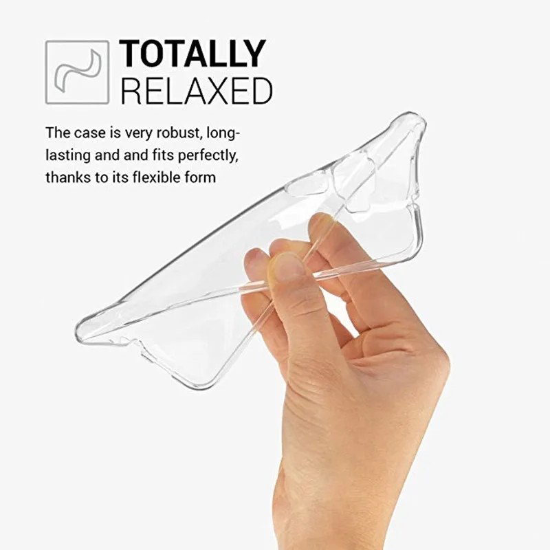 Anti-Knock Soft Transparent TPU Mobile Phone Case For Asus Zenfone 3 ZE520KL Cover Crystal Clear Back Shell |