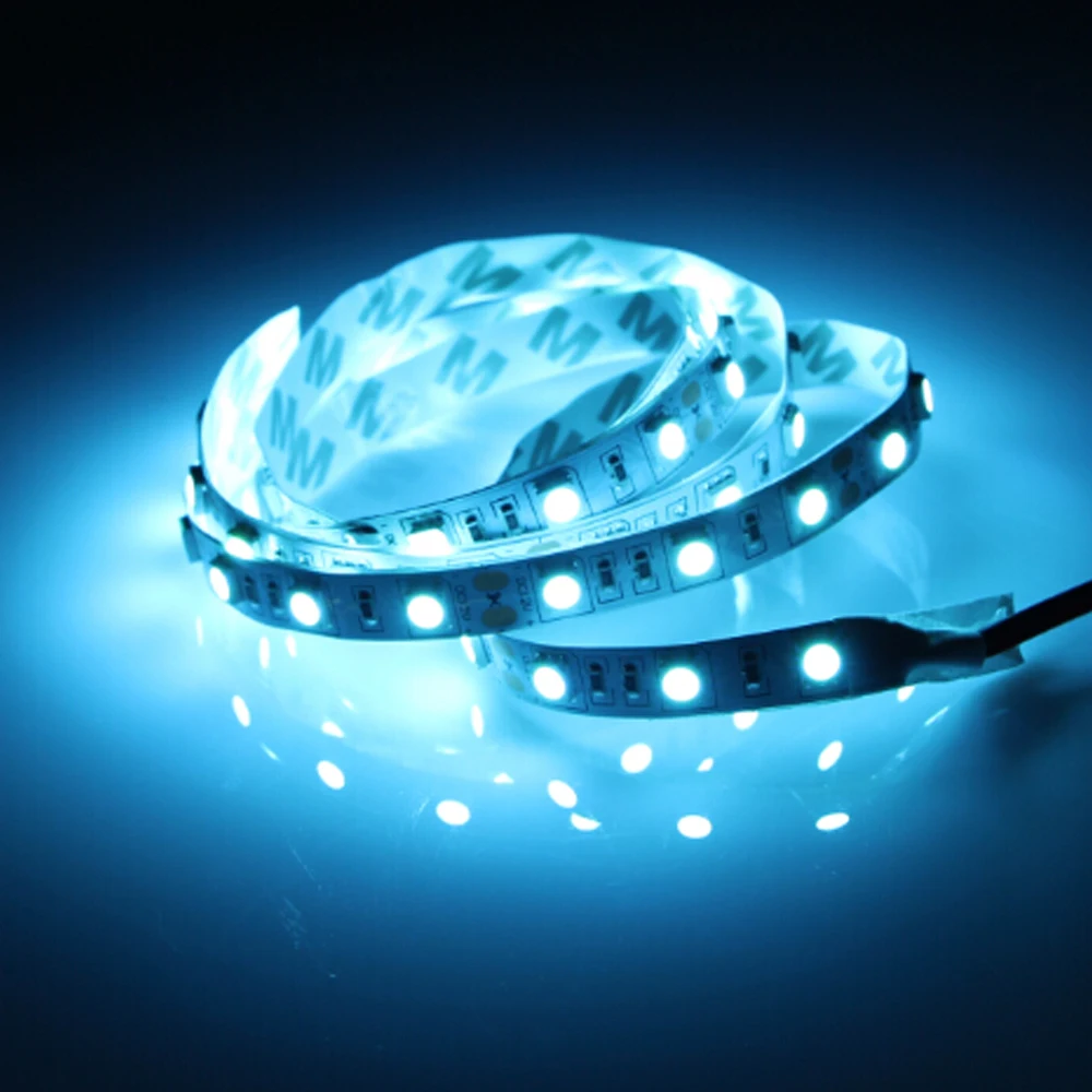 Светодиодная лампа 5050 SMD гибкая Водонепроницаемая лента 3 м 60 светодиодов/м