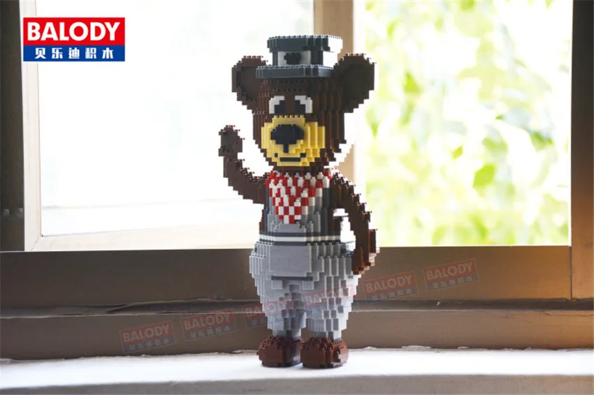 Balody Мультфильм фигурки серии Ститч блоки Алмаз Марио Модель Строительные