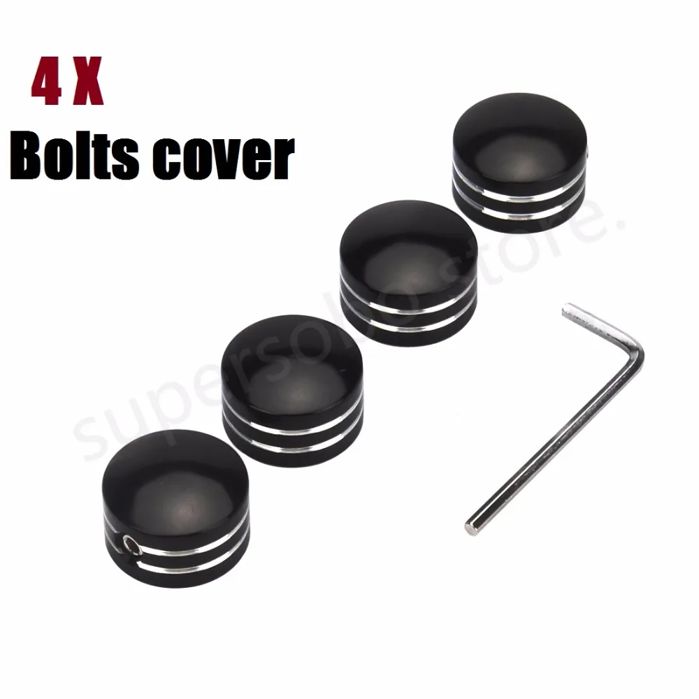 4X болты для Harley Sportster XL883 XL1200 двойной камеры Big Twin 1340 Evo|bolt covers|bolt head coverbolt |