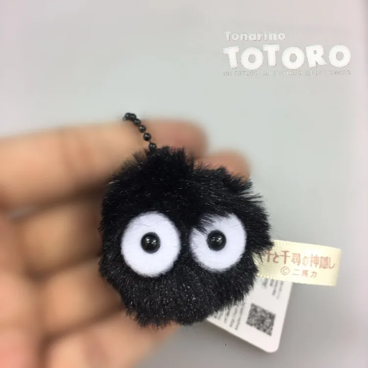 Акция 4 см сказочная пыль Унесенные призраками Мой сосед Тоторо Susuwatari милая плюшевая кукла Kawaii игрушка брелок