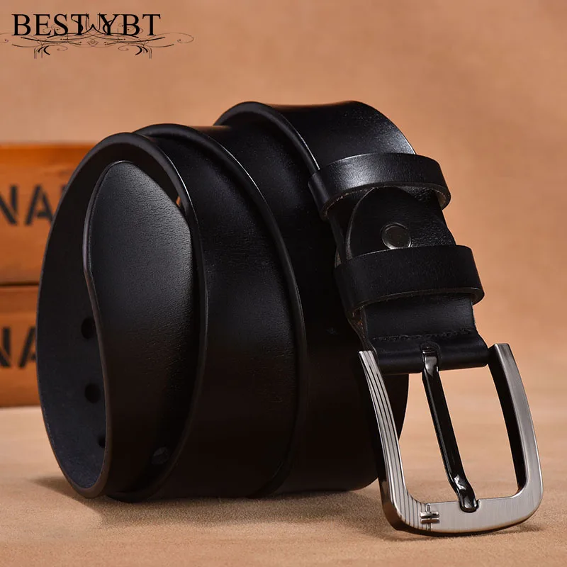 

Best YBT Men Belt Imitation leather Alloy Pin buckle Belt Business affairs Simple Fashion Casual comfortable High Quality Belt