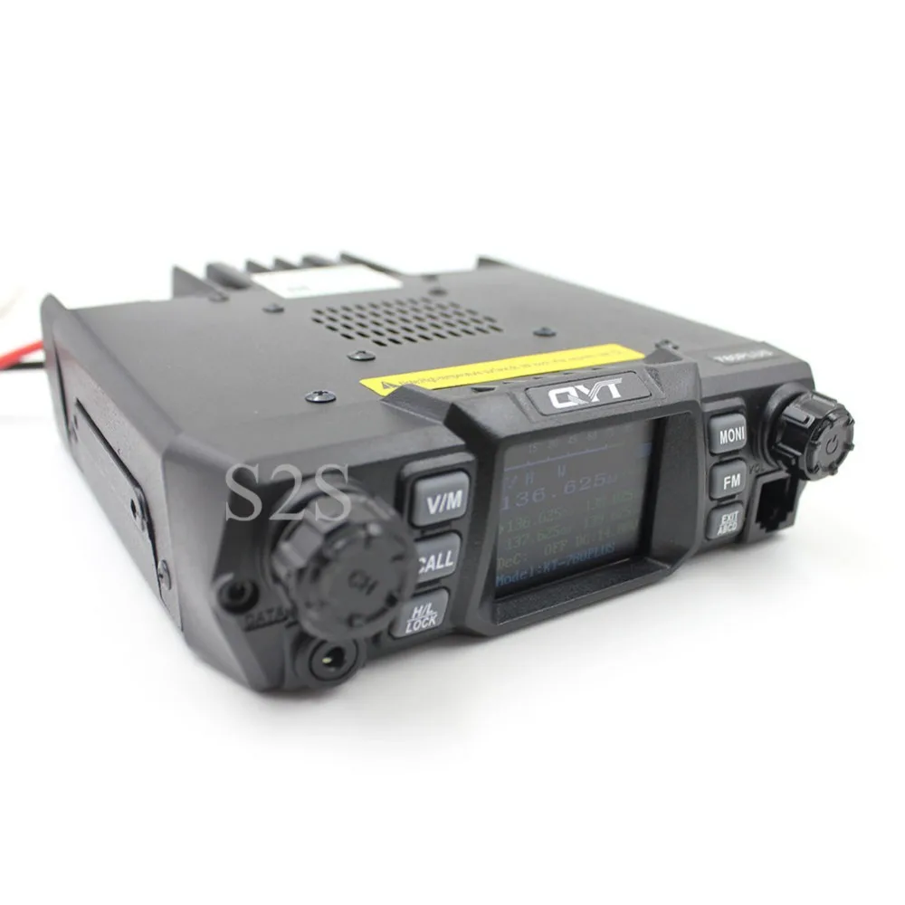 100 ватт супер высокая мощность QYT KT-780 плюс VHF136-174mhz радио автомобиля/мобильный трансивер KT780 200 каналов дальней связи