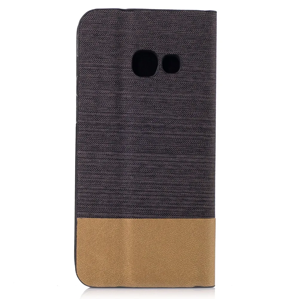 Limelan холщовая текстура для samsung Galaxy A3 A5 2016 2017 A310 A320 A510 A520 кожаный чехол телефона -