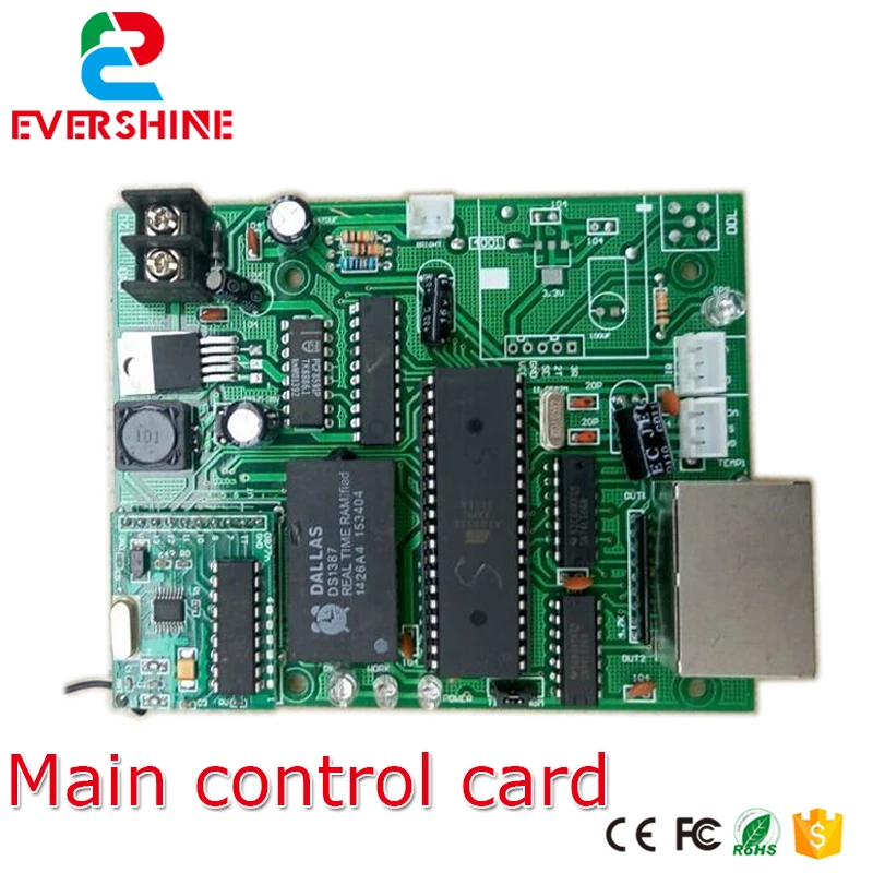 Main Control Card 12V Count Day Time LED sign Control Board Use For All Size Led Digital Number Module