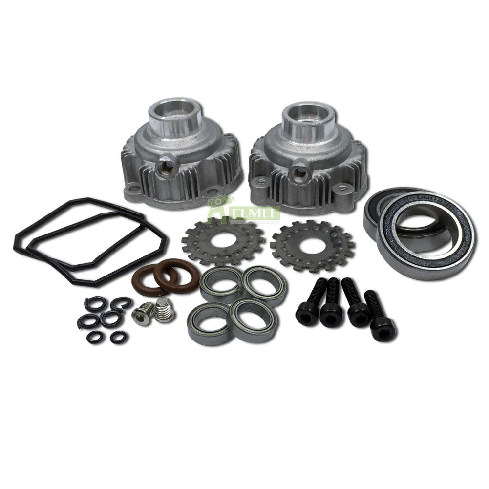 Комплект чехлов из сплава Diff Gear для 1/5 HPI ROVAN KM BAJA 5B 5T 5SC|Детали и аксессуары| |