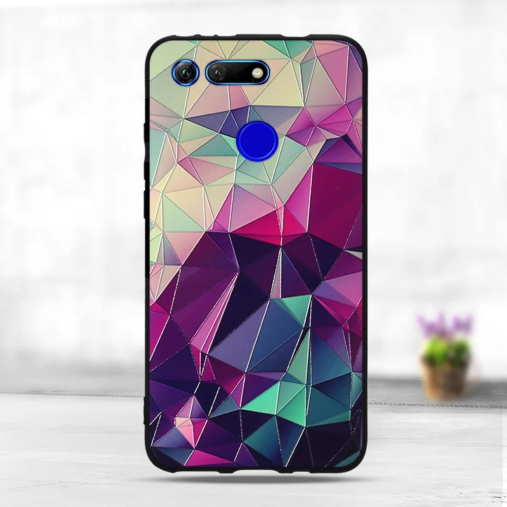 Чехол для Honor View 20 чехол Huawei V20 телефона силиконовый из ТПУ милый бампер|Бамперы| |