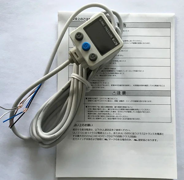 Двухцветный дисплей SMC типа высокоточный цифровой переключатель давления