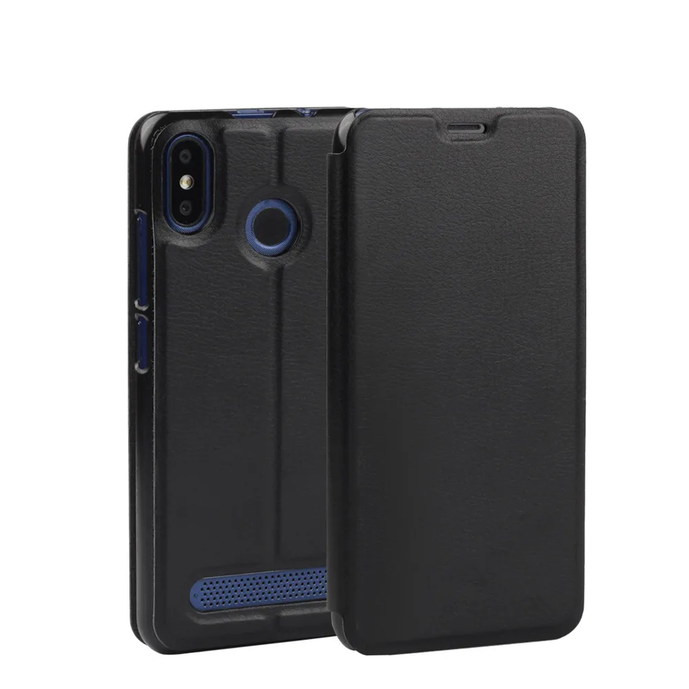 Кожа мобильного чехол для телефона Vernee T3 Pro Бизнес Стиль флип с кредитных карт |