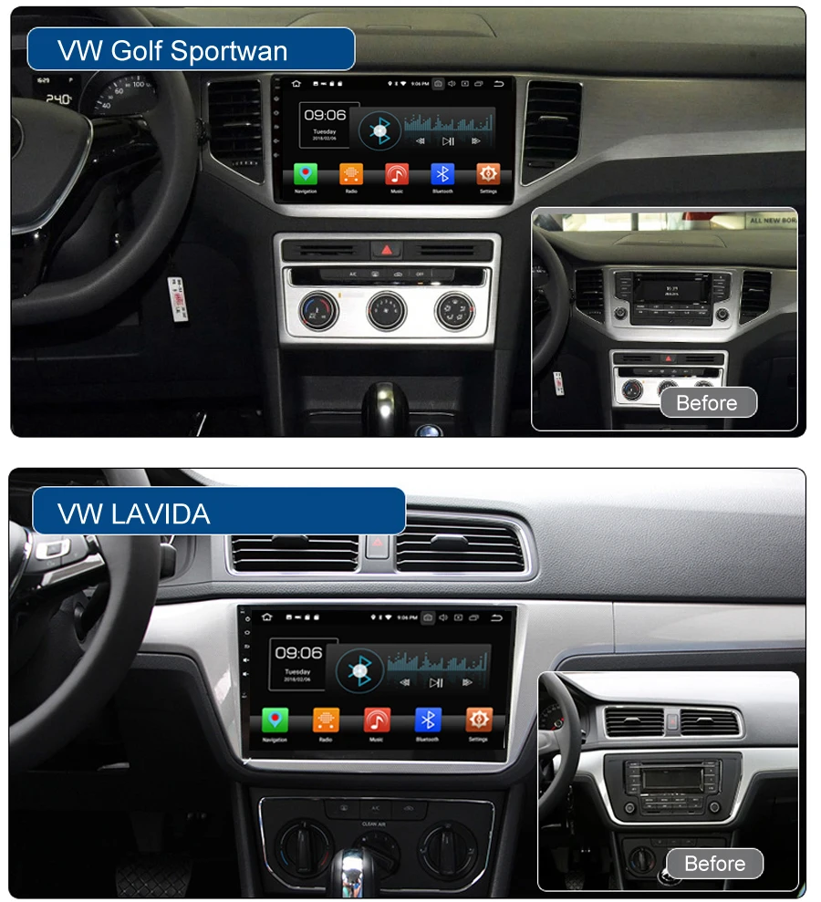 ELANMEY автомобильный gps навигации для HYUNDAI ELANTRA 8-ядерный android 9,0 сенсорный экран DVD Мультимедиа Радио BT головного устройства