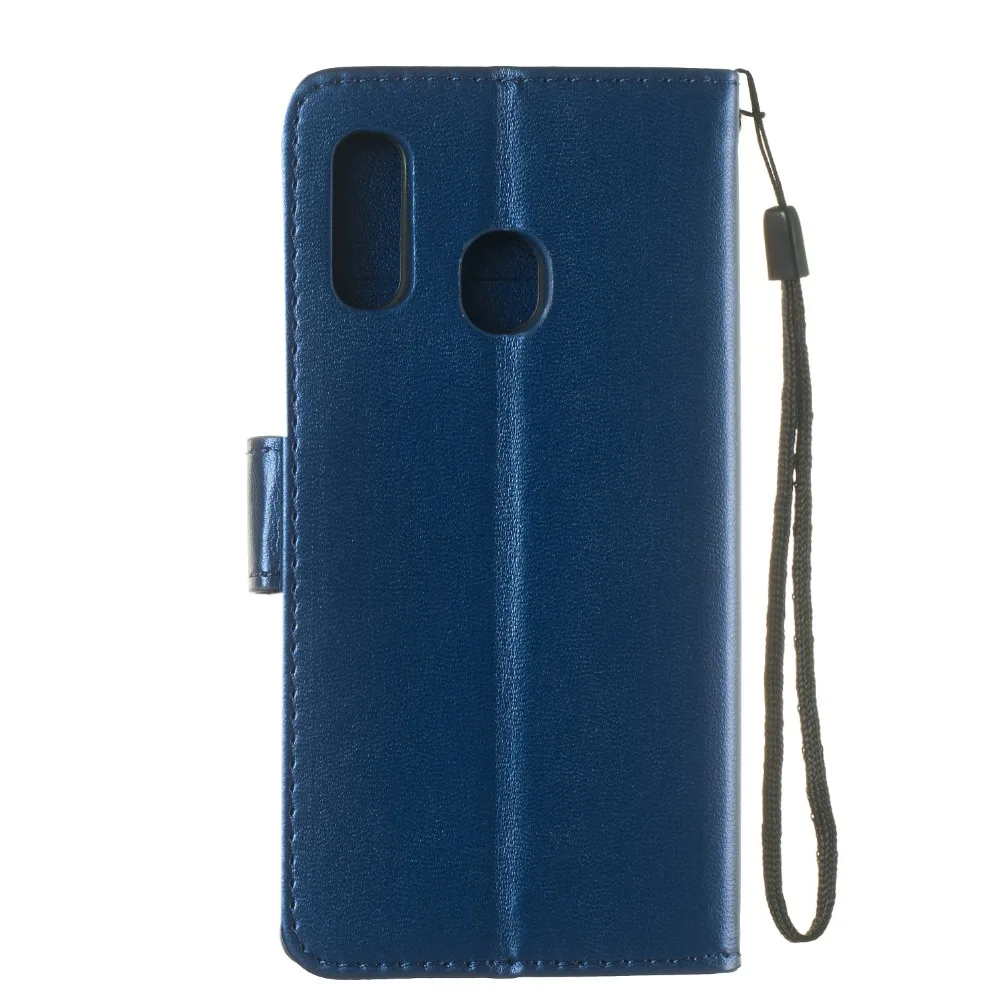 Кожаный чехол для Fundas iPhone Samsung Galaxy A3 A5 A6 A8 A10 A20 A30 A40 A50 A70 крышка обычный Чехол