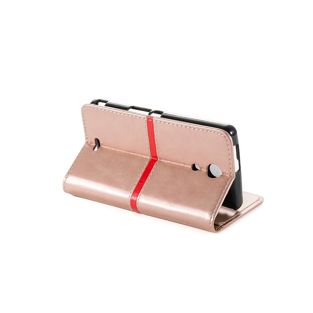 Vintage Leather Book Case For Sony Xperia ZR Soft Silicone Back Cover M36H Business Phone Bag | Мобильные телефоны и