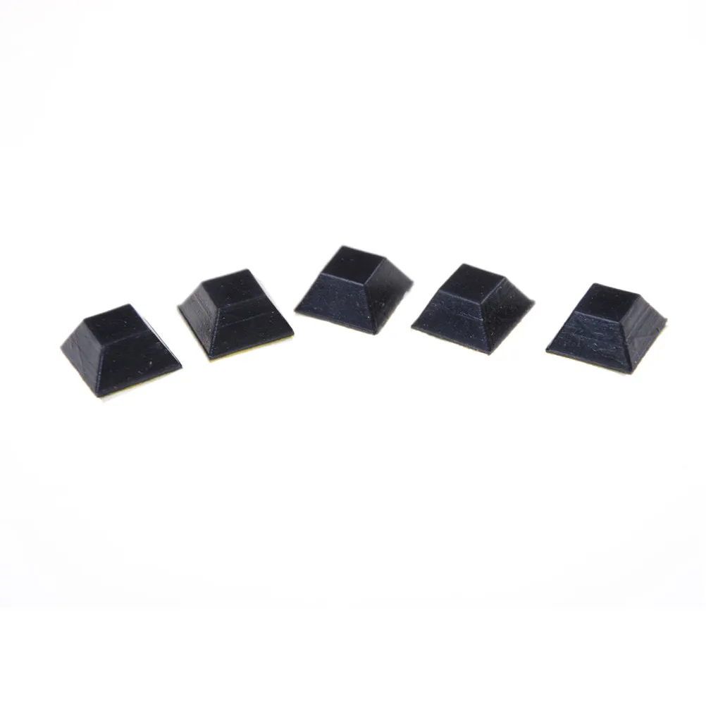

20pcs Durable Black Rubber Chair Floor Protector Non-slip Cabinet Furniture Table Leg Feet Cover Bottom Pads piedini mobili