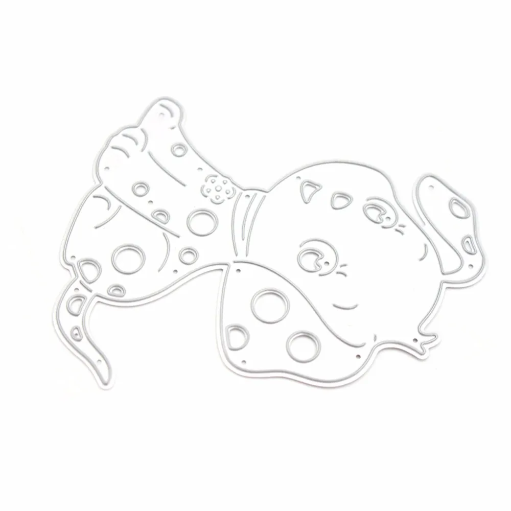 2019 Animal Little Puppy Dog Frame Metal Cutting Dies Stencil for DIY Scrapbooking Photo album Paper Card Making Decorative | Дом и сад