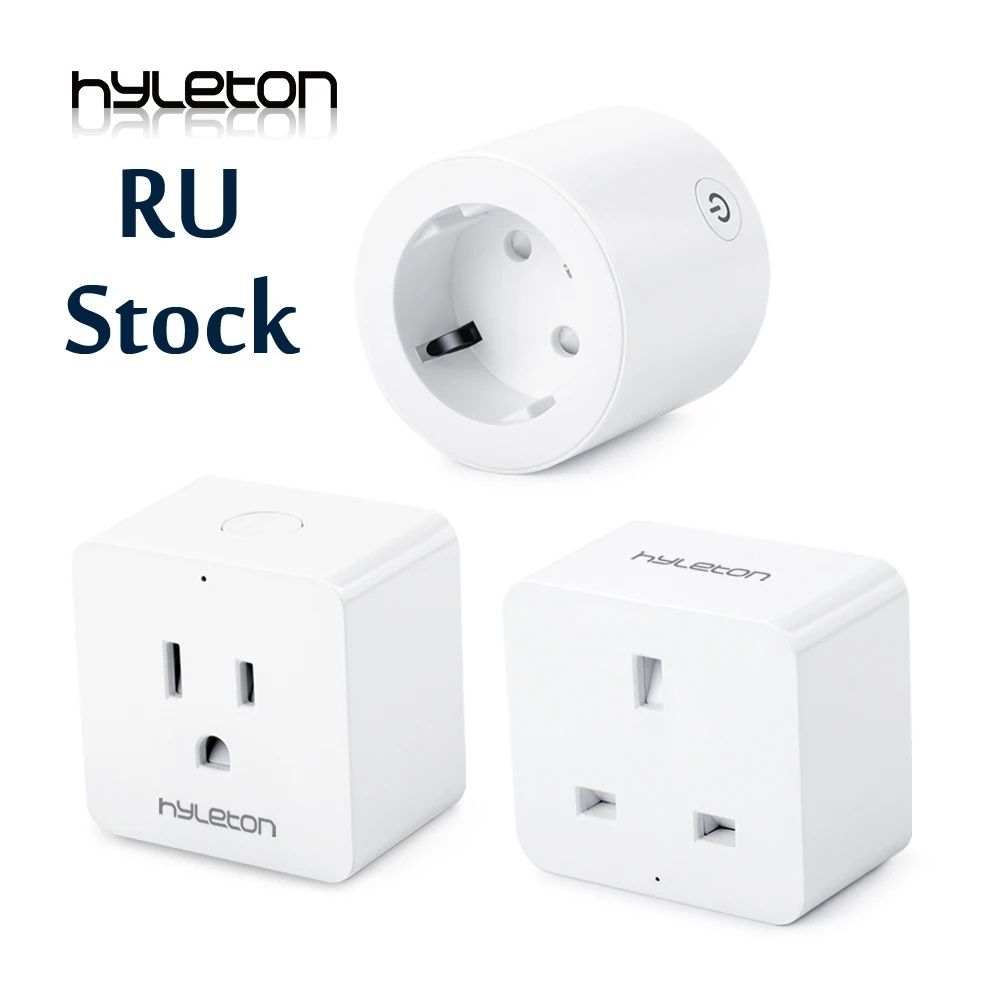 Умная розетка Hyleton 10A для домашней автоматизации wifi 100 240 В дистанционное