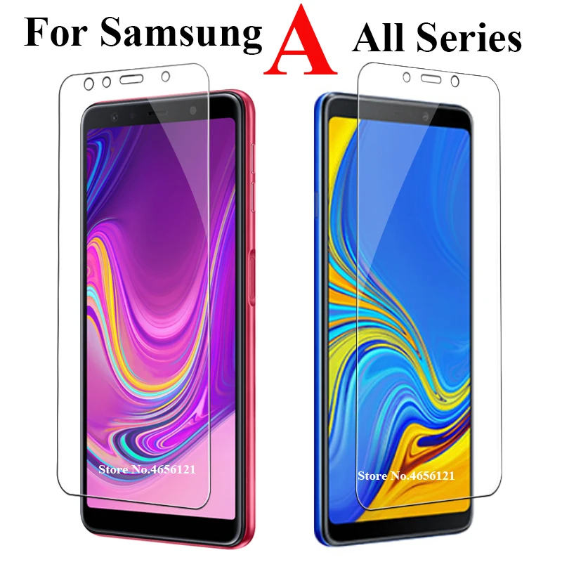 Защитное стекло для Samsung A6 A8 Plus A7 A9 2018 galaxy A3 A5 2016 2017 Защитная пленка экрана galax a 3 5 6 7
