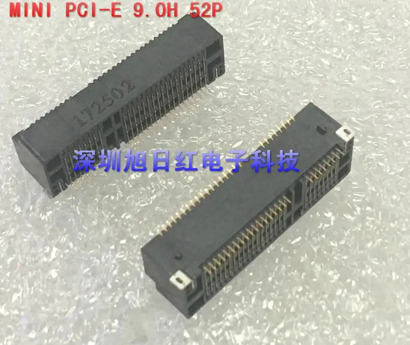 Мини PCI E 9 0 H 52PIN 3G разъем модуля беспроводной сетевой карты разъем|Соединители| |