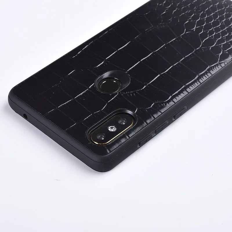 Чехол для Xiaomi mi 8 KEZiHOME крокодил текстуры натуральная кожа задняя крышка 6 21