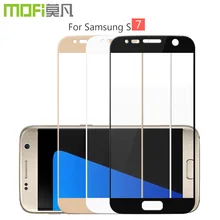 Для Samsung S7 стекло бухта MOFi Galaxy закаленное Защита экрана полное