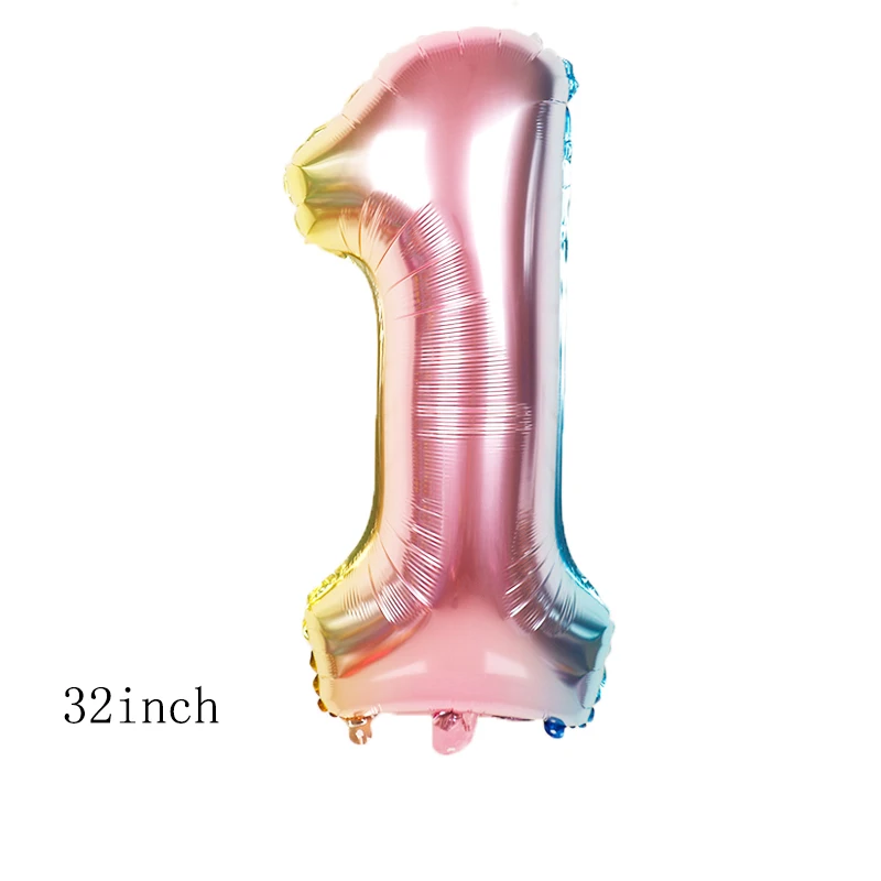 NB32M04-1 112 см Микки Маус День рождения фольгированные шары мультфильм Микки Минни С Днем Рождения украшения для вечеринки детские игрушки для душа - Цвет: NB32M04-1
