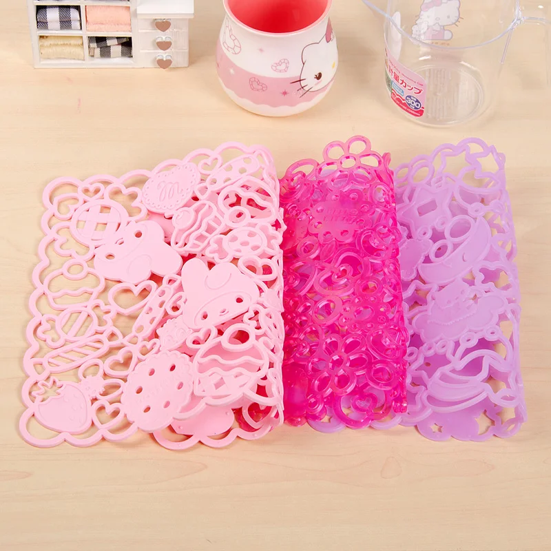 KITTY Silica gel Coasters My Melody Placemat Little Twin Stars Tapete Placemats Table Mat Drink 20CM*26CM | Дом и сад