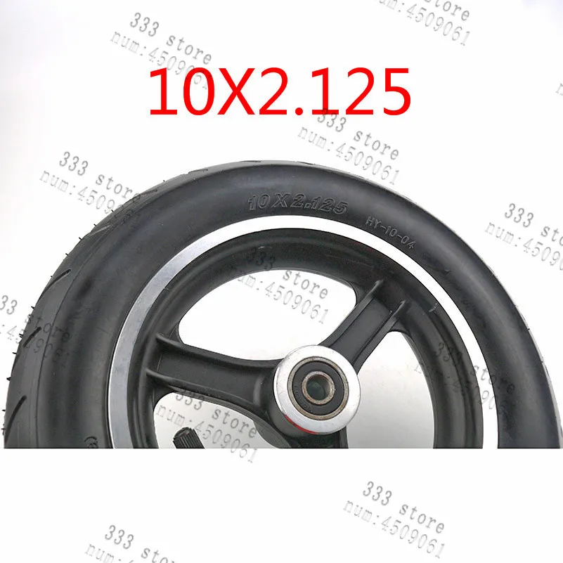 

Electric Scooter 10x2.125 Wheel Rim 10 Inch Scooter Wheel Hub Alumnium Alloy Wheel Frame with inner tire