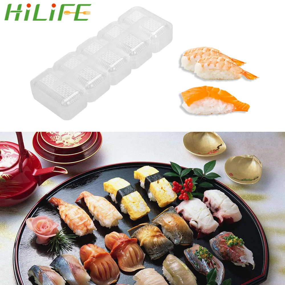 HILIFE 5 Форма для роллов и суши сделай сам Японский Рисовый онигири пресс форма еды