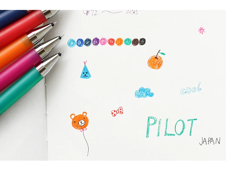 1 шт., гелевые ручки PILOT LJP-20S4 Juice up 0,4 мм, 21 выбор цвета, пресс нейтральные письменные принадлежности Офисная школьная принадлежность