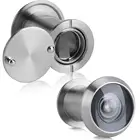 Широкоугольное Оптическое стекло для домашней безопасности, 22 мм, 220 градусов, объем двери градусов, красная бронза, толщина 35-60 мм