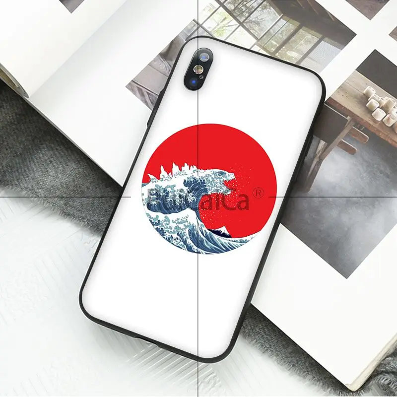 Ruicaica Hokusai большая волна Kanagawa окрашенные аксессуары для телефонов Чехол iPhone X XS MAX 6