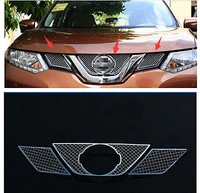 front grille grill bezel honeycomb mesh cover for nissan rogue x trail 2014 2016