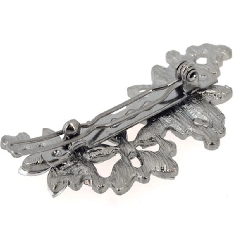 1 шт. элегантный свадебный ободок с жемчужинами заколки для волос Расческа цветок