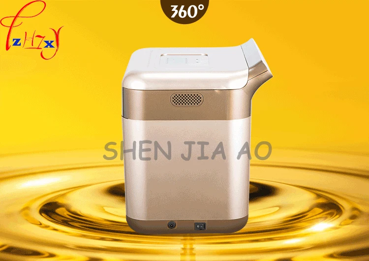 1pc 220V Small business home intelligent oil press automatic hot and cold double frying machine kitchen equipment