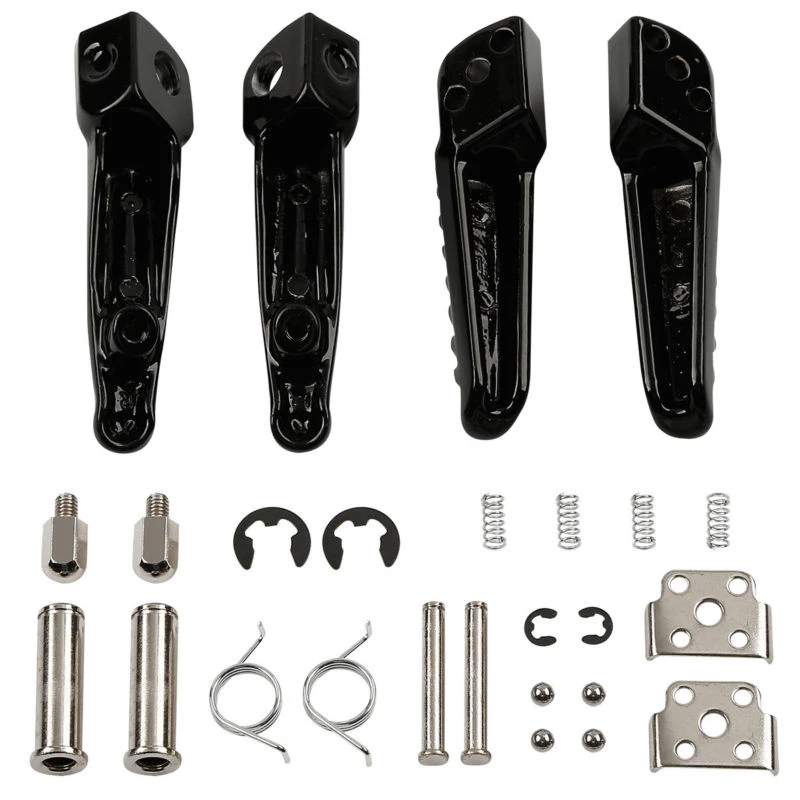 Передняя и задняя подставки для Kawasaki ZX-6R 03-12 ZX-10R 04-12 ZX-9R 98-03 черные аксессуары