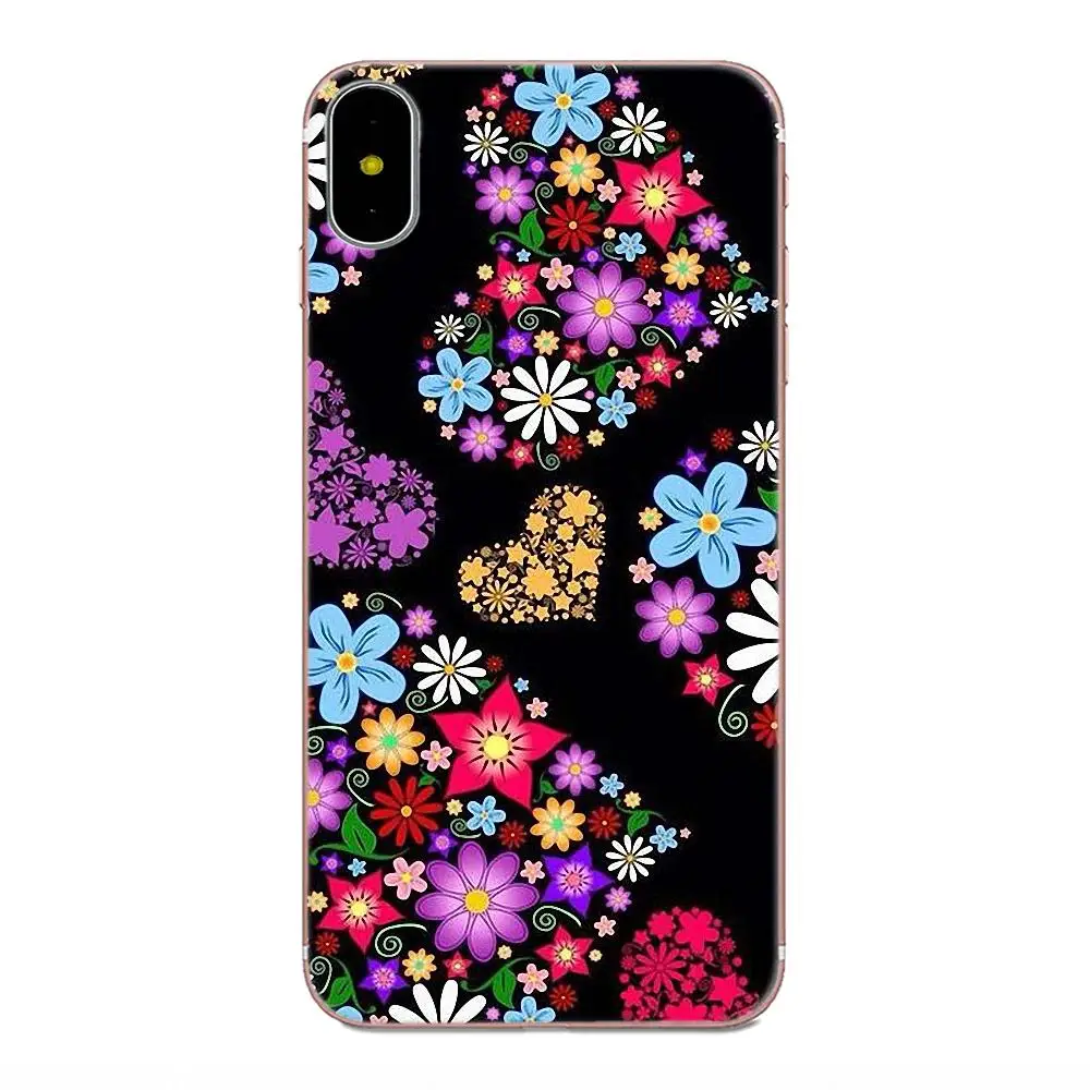 as picture Для Galaxy Alpha Core Note 2 3 4 S2 A10 A20 A20E A30 A40 A50 A60 A70 M10 M20 M30 мягкие сумочки для аксессуаров милое платье с бабочками и цветами - Цвет: as picture