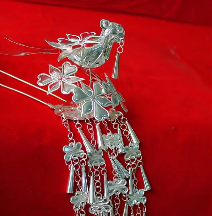 

Miao Hair accessories Headdress Hairpin hmong Women