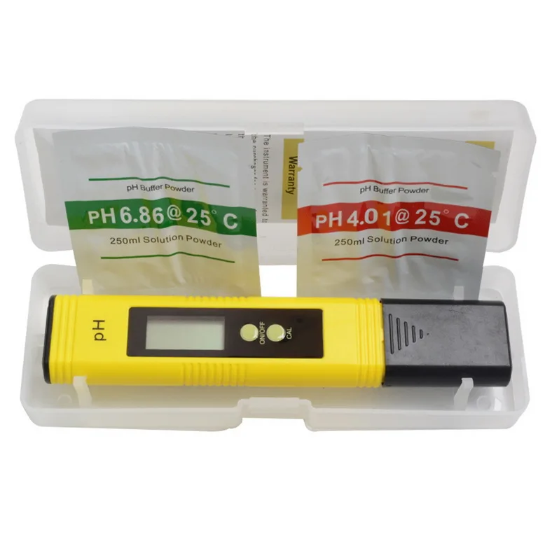 1Pcs PC-101 PH Tester Portable CL2 Chlorine Water Quality Monitor Home Swimming Pool Aquarium PH Meter Test