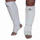 Хлопковые боксерские защитные щитки MMA защита лодыжки Защита ног TKD kickboxing pad Muaythai тренировочные защитные ножки