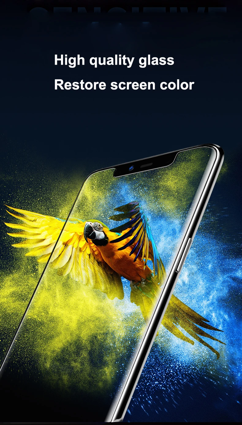 Нано жидкое закаленное стекло для huawei mate 20 pro Защита экрана для huawei P30 pro P20lite UV Ligh полная клеевая стеклянная пленка для телефона