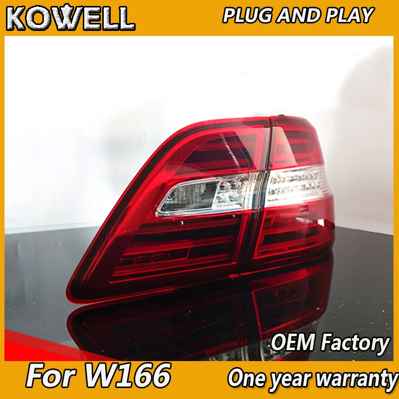 

KOWELL Car Styling for Mercedes-Benz W166 taillight lamp for GLE320 GLE350 GLE400 GLE500 GLE550 led rear lamp led taillight