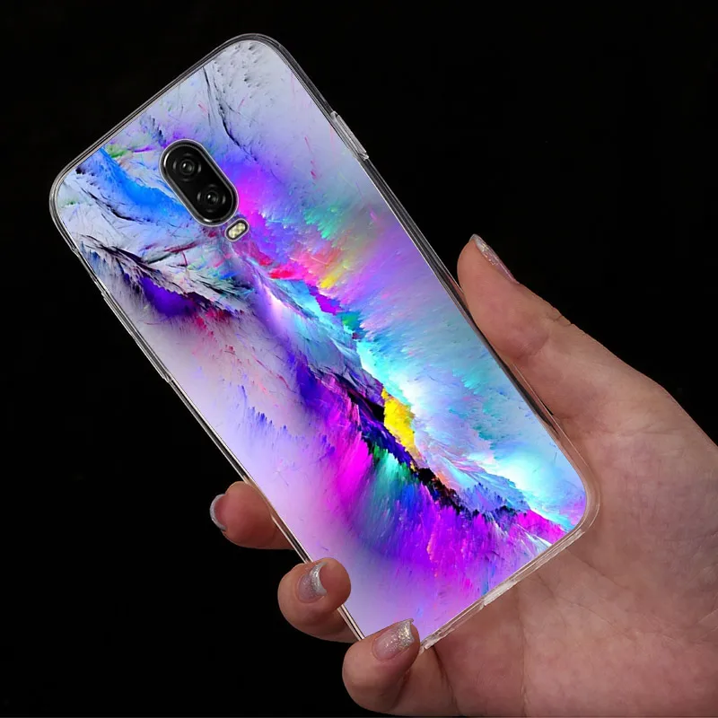 silicone case oneplus 6t cases cover Coque for one plus 6T etui oneplus6 t soft tpu silicon phone shell One 6 |