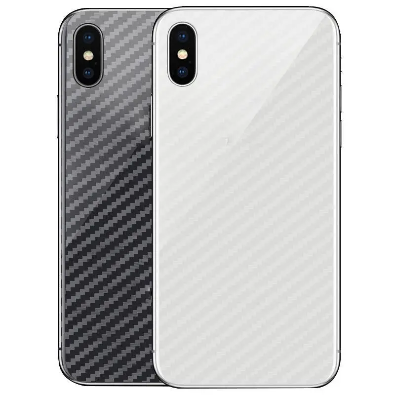 Suntaiho 3D защита для задней панели из углеродного волокна iPhone XS MAX XR 7 plus 8X6 задняя
