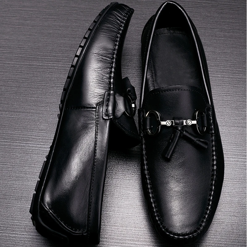 2016 весной и осенью обувь кожа мужчины натуральная повседневная Мокасины мужские