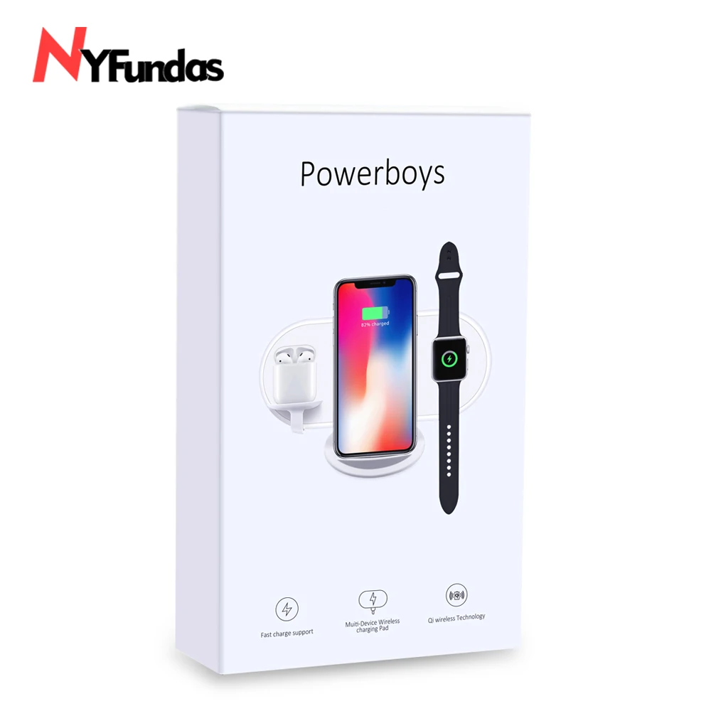 NYFundas Беспроводное зарядное устройство подставка держатель для телефона Apple Watch