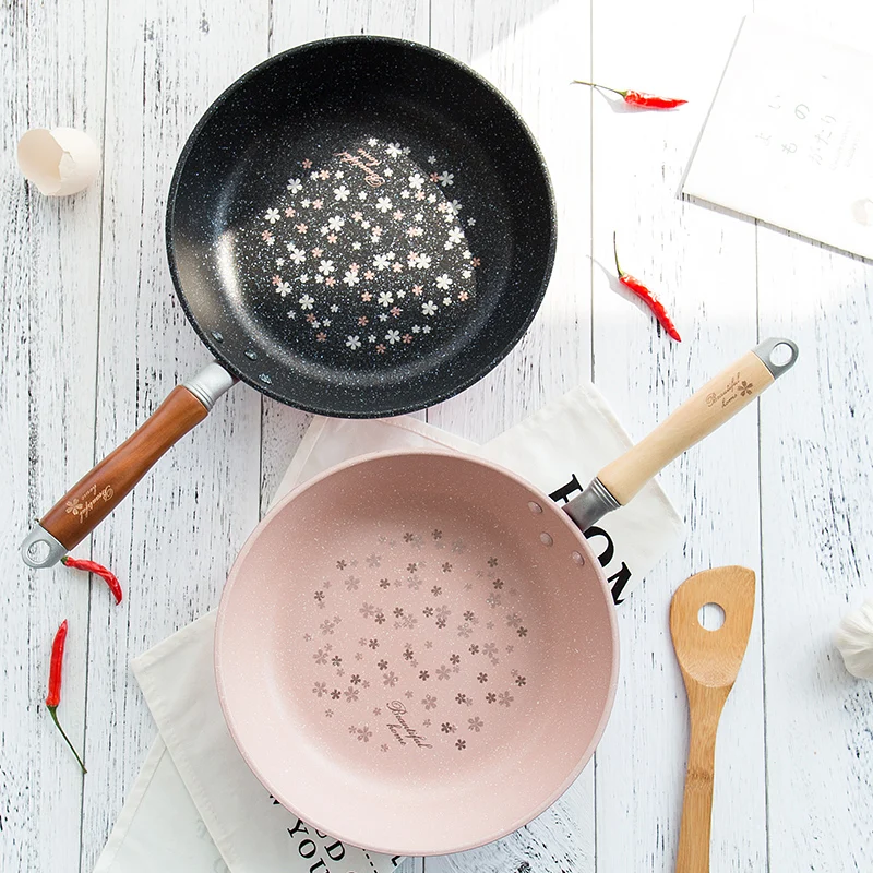 Justcook японские сковороды 26 см без масляного дыма винтажные антипригарные с