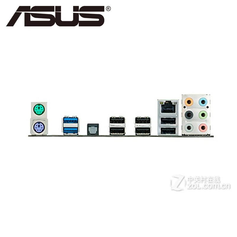 ASUS P8H67 оригинальная материнская плата DDR3 LGA 1155 для I3 I5 I7 Процессор USB2.0 USB3.0 32 Гб H67 б/у рабочего Материнская плата