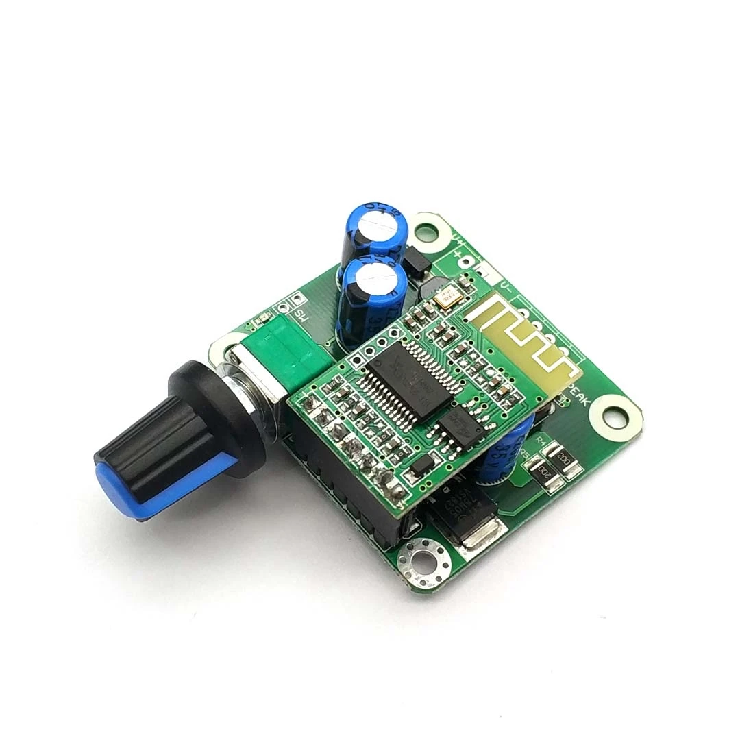 Bluetooth 4,2 TPA3110 15 Вт+ 15 Вт Цифровой стерео аудио Мощность модуль усилителя 12 V-24 V автомобиль для USB Динамик, Портативный Динамик