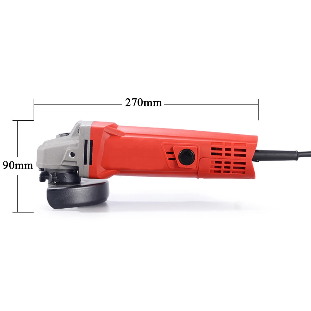 

710W 100mm 220V Electric Angle Grinder Multifunctional Handheld Polisher Grinder Polishing Grinding Cutting Machine Power Tools