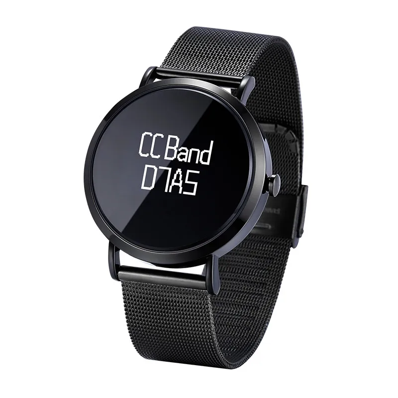 50 шт./лот Bluetooth CV08 смарт Браслет Смарт часы браслет 0 95 дюймов OLED сенсорный экран